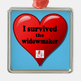 Ornement Carré Argenté I Survived the widowmaker