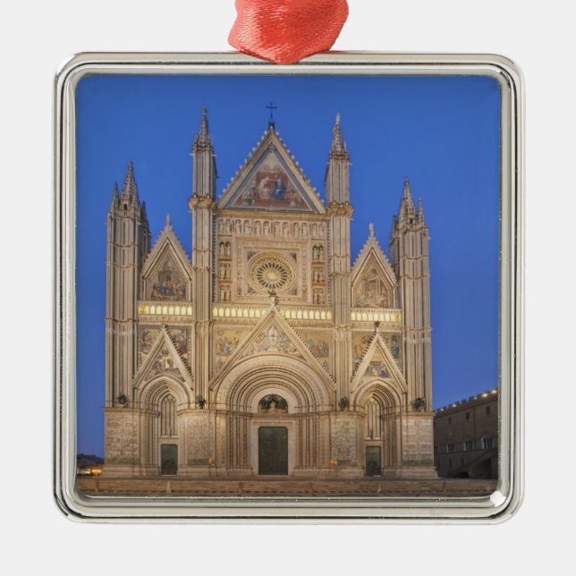 Ornement Carré Argenté Italie, Ombrie, Orvieto, Cathédrale d'Orvieto (Devant)