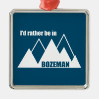 Je Préférerais Être À Bozeman Montana Mountain