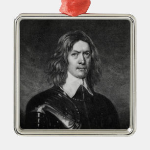 Ornement Carré Argenté John Hampden