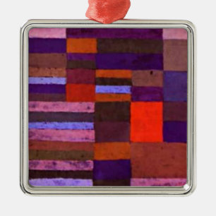 Ornement Carré Argenté Klee - Altimétrie personnalisée
