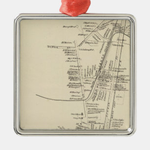 Ornement Carré Argenté Lancaster, ville de Lancaster