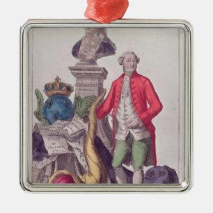 Ornement Carré Argenté L'appel de Jacques Necker le 16 juillet 1789