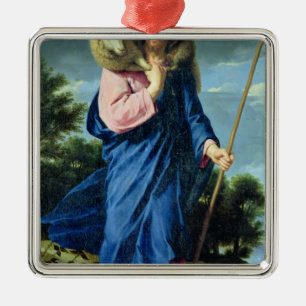 Ornement Carré Argenté Le bon berger, c.1650-60