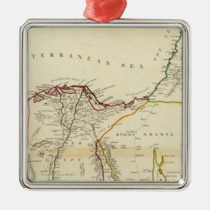 Ornement Carré Argenté L'Egypte, Arabie, Palestine