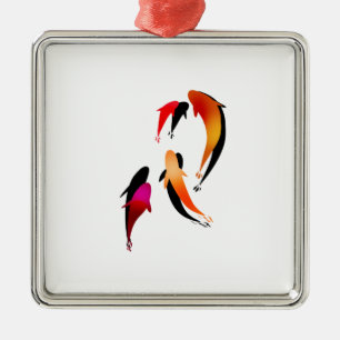 ORNEMENT CARRÉ ARGENTÉ LES DRIFT