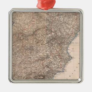 Ornement Carré Argenté L'Espagne et le Portugal 7