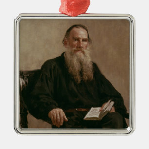 Ornement Carré Argenté Lev Tolstoy 1887
