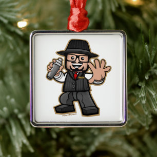 Ornement Carré Argenté L'officiel Richard 3 pouces #3inchRichard