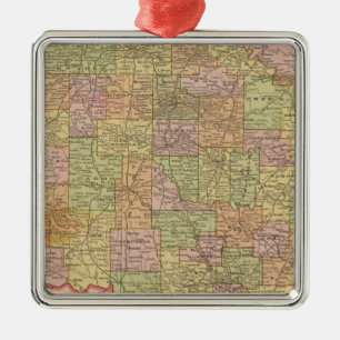 Ornement Carré Argenté L'Oklahoma