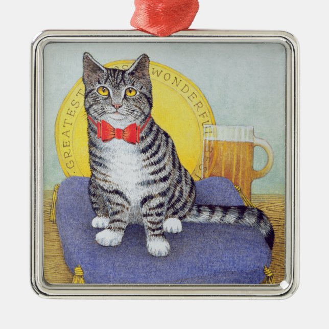 Ornement Carré Argenté M. Wonderful (Devant)