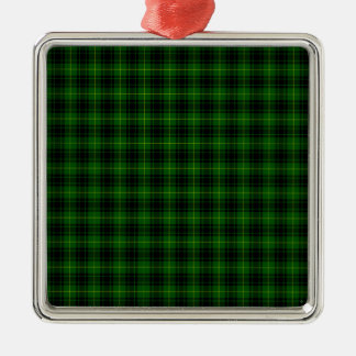 Ornement Carré Argenté MacArthur Tartan