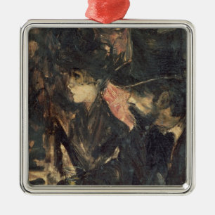 Ornement Carré Argenté Maxime de Chez