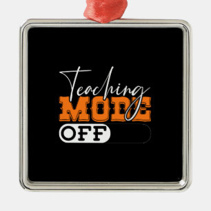 Ornement Carré Argenté Mode d'enseignement désactivé