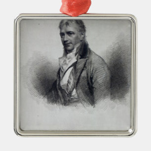 Ornement Carré Argenté Monsieur Francis Bourgeois, après un dessin par le