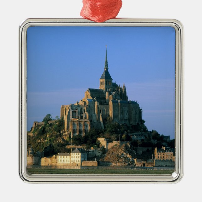 Ornement Carré Argenté Mont Saint Michel, Manche, Normandie, France (Devant)