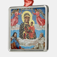 Mosaïque noire de Madonna