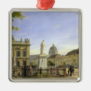 Ornement Carré Argenté Nouveau Guardshouse, arsenal, Palace de prince et