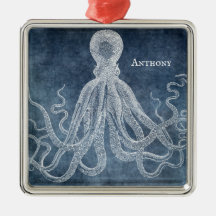 OCTOPUS NOËL ORNAMENT | RETRO OCTOPUS VINTAGE