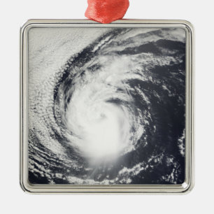 Ornement Carré Argenté Ouragan Elida 2