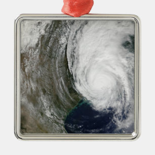 Ornement Carré Argenté Ouragan Lili 2