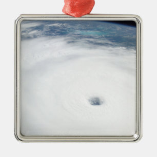 Ornement Carré Argenté Ouragan Rita 3