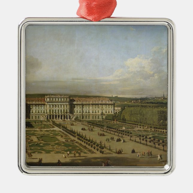 Ornement Carré Argenté Palais de Schonbrunn et jardins, 1759-61 (Devant)