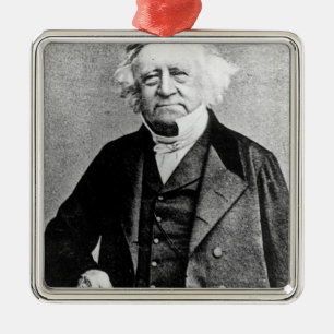 Ornement Carré Argenté Paon d'amour de Thomas