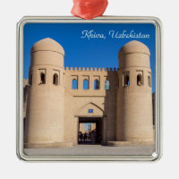 Porte Ouest à deux tours - Khiva, Ouzbékistan