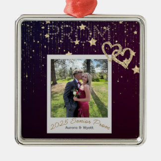 Ornement Carré Argenté Prom Memorabilia