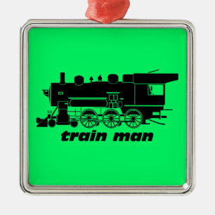 Ornement Carré Argenté railroading modèle