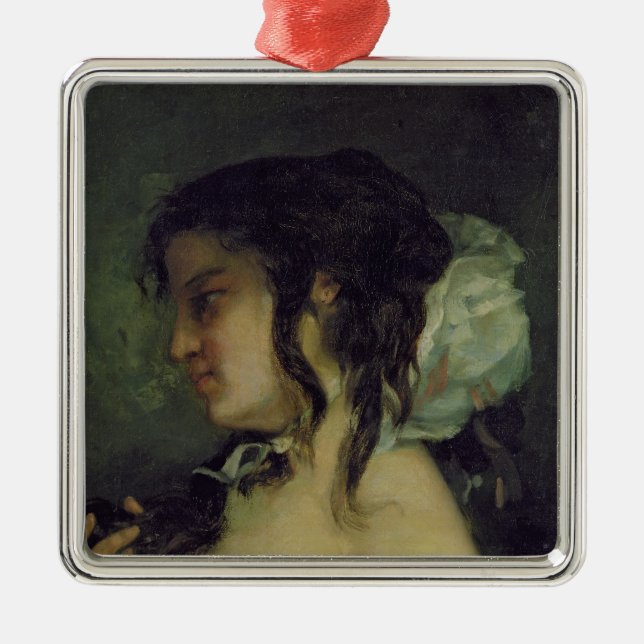 Ornement Carré Argenté Réflexion, c.1864-66 (Devant)