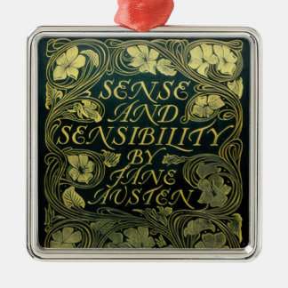 Ornement Carré Argenté Sense and Sensibility Cover