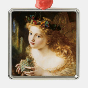 Ornement Carré Argenté Sophie Anderson's "Take the Fair Face of Woman"