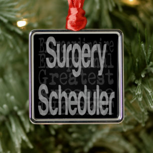 Ornement Carré Argenté Surgery scheduler