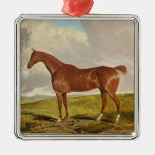 Ornement Carré Argenté Talisman, c.1840