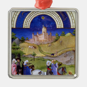 Ornement Carré Argenté Télécopie d'août : Colporter