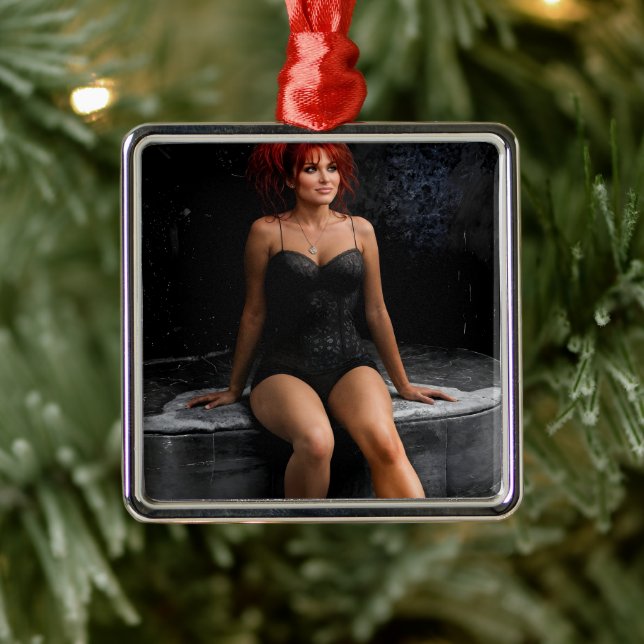 Ornement Carré Argenté The Thinking Room ornament (Arbre)