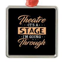 Théâtre C'Est Un Acteur De Scène Sont En Train De 