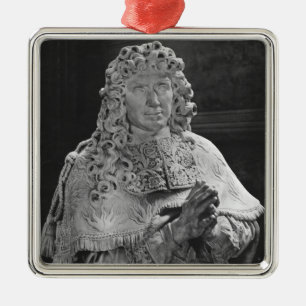 Ornement Carré Argenté Tombe de Jean-Baptiste Colbert de Torcy