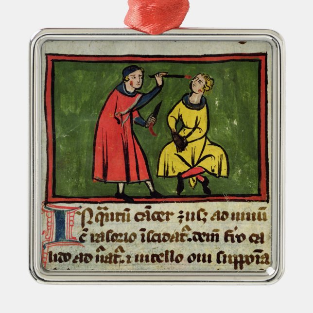 Ornement Carré Argenté Traitement chirurgical, d'une édition (Devant)