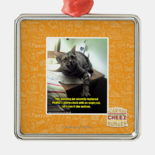 Ornement Carré Argenté Voyons si elle note