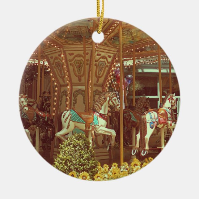 Ornement - carrousel vintage (Devant)