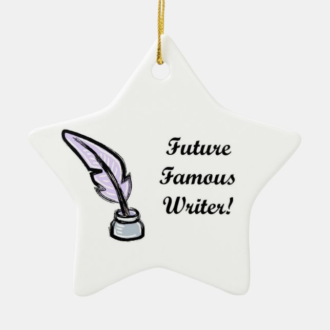 Ornement célèbre d'auteur d'avenir (Devant)