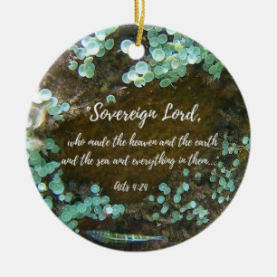 Ornement céramique des eaux antiques