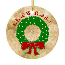 Ornement cherokee de guirlande de Noël