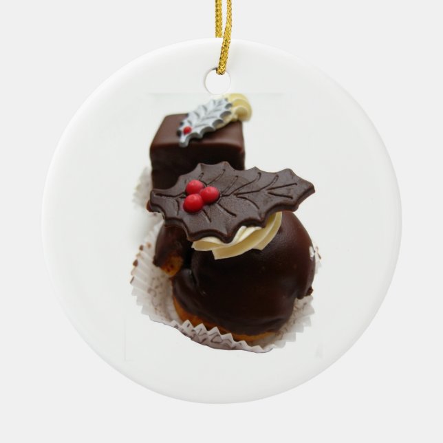 ornement chocolat de noël (Devant)