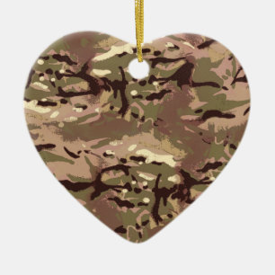 Ornement Cœur En Céramique Camo Camo, C'Est Pourquoi ? LIDJ Design.