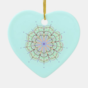 Ornement Cœur En Céramique EternalJourney191