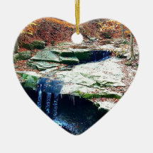 La poule bleue tombe parc national Ohio de